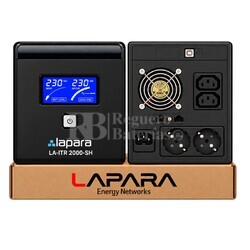 SAI 2000VA 1400W Sinusoidal Pura LCD | Lapara LA-ITR 2000-SH